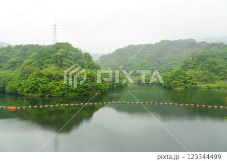 梨水湖（東郷ダム・重力式コンクリートダム） 123344499