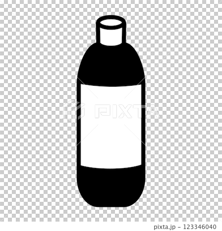 ペットボトルの飲物のイラスト 123346040