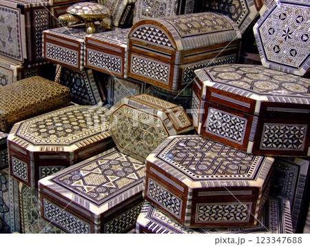 Pile of boxes Pile of boxes 123347688