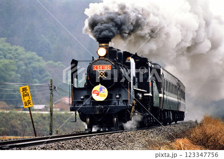 2007年　山口線を走るC56160津和野稲荷号 123347756