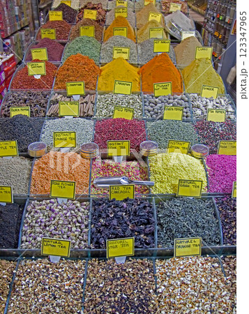 Variety of spices 123347965