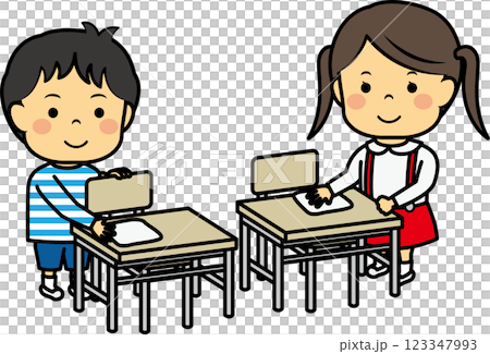 小學生擦桌子 小學生擦桌子 123347993
