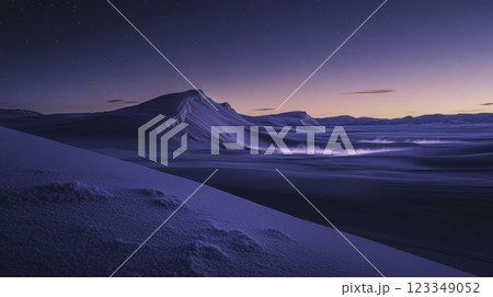 sunrise over the mountains 123349052