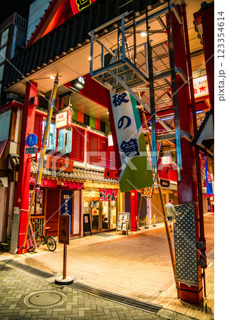 Asakusa street view in Tokyo, Japan 123354614