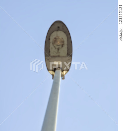 lonely street lamp lonely street lamp 123355121