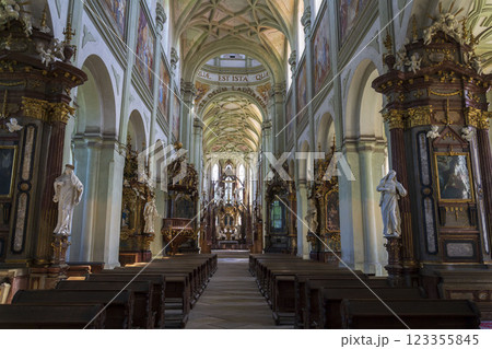 Benedictine Monastery in Kladruby by Jan Blazej Santini Aichel and Kilian Ignac Dientzenhofer, Plzen Region, Czech Republic 123355845