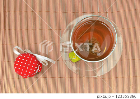 Green tea cup Green tea cup 123355866