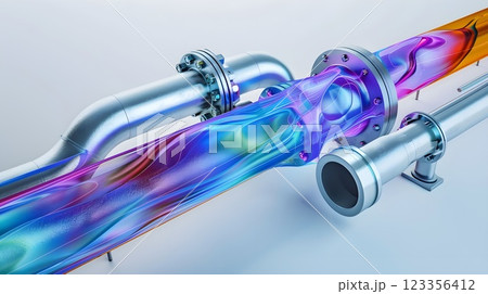 Advanced FEA Techniques for Pipe Systems: Fluid Flow Simulation and Analysis of Pressure and Velocity Distribution 123356412