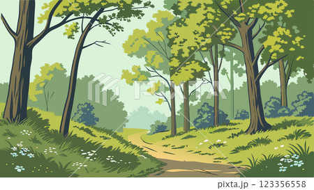 seamless pattern with trees seamless pattern with trees 123356558