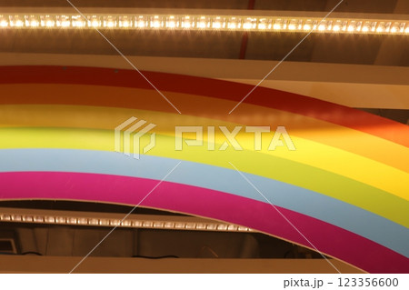 abstract color illustration with pastel tones 123356600