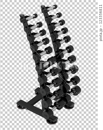 Gym Dumbbell rack, a stand for weightlifting gym equipment Gym Dumbbell rack, a stand for weightlifting gym equipment 123356811