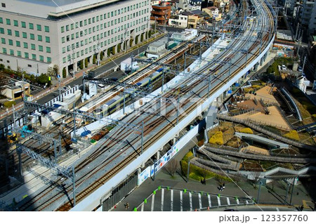 『開かずの踏切』解消!! 高架化に伴い役目を終える電留線と新しい電留線【伊勢崎線・下り本線】 『開かずの踏切』解消!! 高架化に伴い役目を終える電留線と新しい電留線【伊勢崎線・下り本線】 123357760