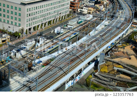 『開かずの踏切』解消!! 高架化に伴い役目を終える電留線と新しい電留線【伊勢崎線・下り本線】 123357763