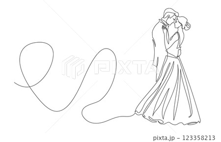 Wedding Scene Oneline 123358213