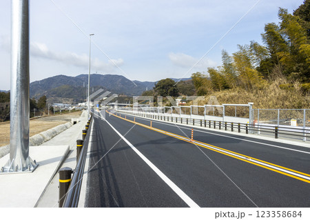 国道23号 名豊道 蒲郡インター近くの道路 123358684