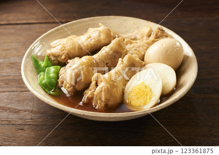 手羽元煮込み 手羽元煮込み 123361875