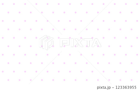 水玉背景　パターンスウォッチ 123363955