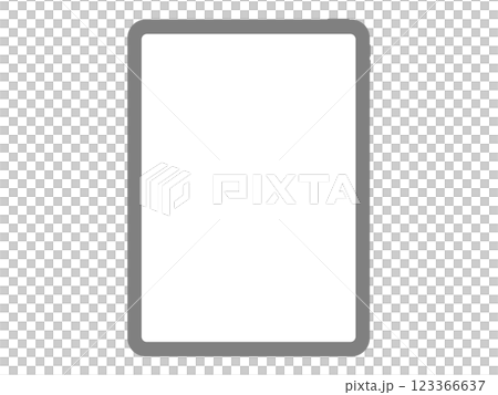 タブレット端末のアイコン 123366637