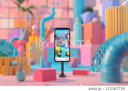 ライブ配信中のシーン 123367739