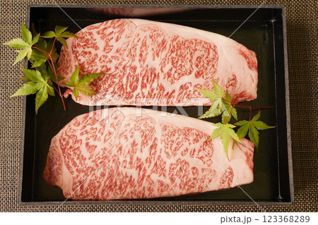黒毛和牛特選サーロインステーキ 黒毛和牛特選サーロインステーキ 123368289