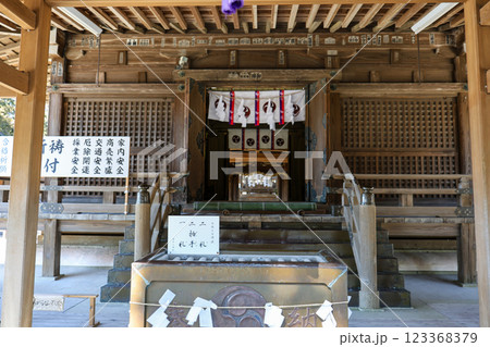 唐沢山神社拝殿 123368379