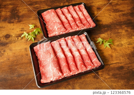 黒毛和牛特選赤身スライス 黒毛和牛特選赤身スライス 123368576