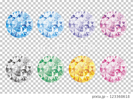 Sparkling jewel parts - 8 colors 123368618