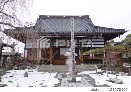 信州　諏訪　貞松院　徳川家康の六男　松平忠輝の墓所がある寺院 123370105