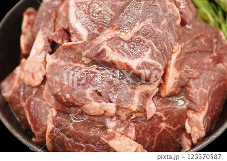 牛ハラミの焼肉 牛ハラミの焼肉 123370587