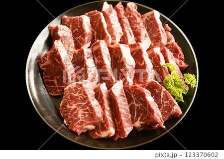 牛ハラミの焼肉 牛ハラミの焼肉 123370602