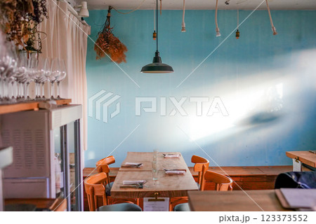 レストランの店内 123373552