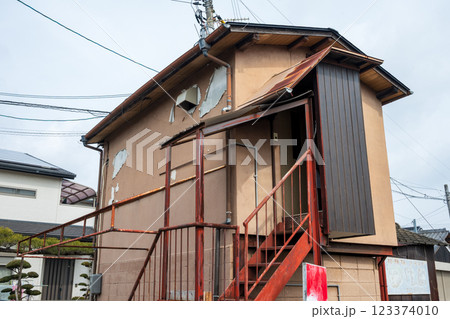 日本の岡山県岡山日本の岡山県岡山市庭瀬の歴史ある美しい風景市庭瀬の歴史ある美しい風景 123374010