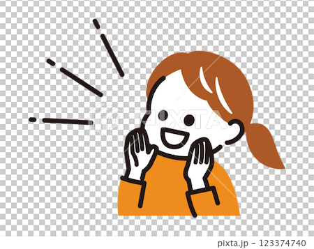 女孩們歡呼 女孩們歡呼 123374740