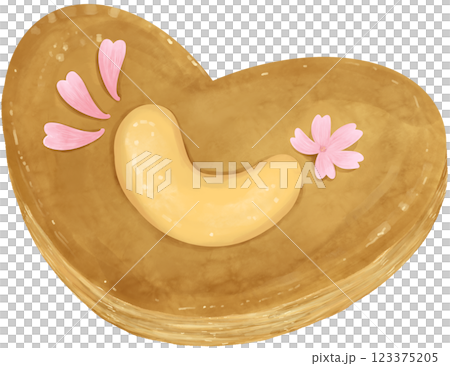 heart shaped cookies 123375205