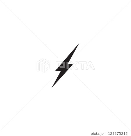 energy icon lightning icon vector energy icon lightning icon vector 123375215