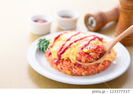 半熟ふわとろオムライス 123377337