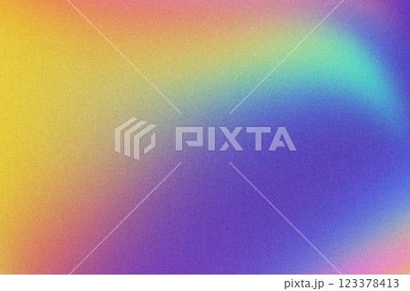 Colorful Abstract Gradient Background with Vibrant Rainbow Tones for Design and Decoration 123378413
