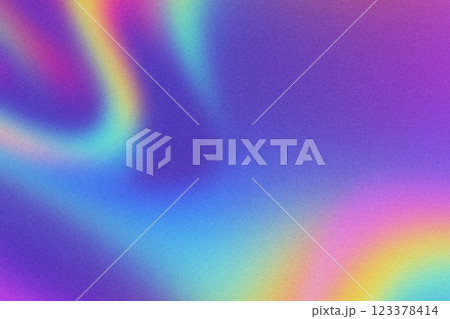 Vibrant Gradient Holographic Background for Modern Design Projects 123378414