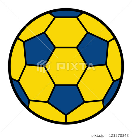 ハンドボールのアイコン 123378848