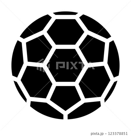 ハンドボールのアイコン 123378851