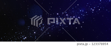 Outer space starry sparkle background Outer space starry sparkle background 123378954