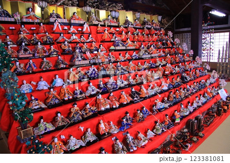 岩室温泉ひな巡り 岩室温泉ひな巡り 123381081