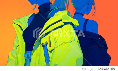 ダンサーの女の子　AI 123382169