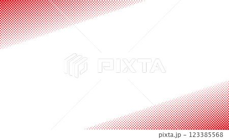 ハーフトーン 背景 赤 斜め フレーム ベクター ハーフトーン 背景 赤 斜め フレーム ベクター 123385568