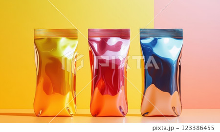 Flexible and Vibrant Pouch for Active Lifestyles and Sports Enthusiasts 123386455