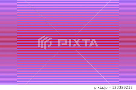 ボーダー模様　グラデーション 123389215