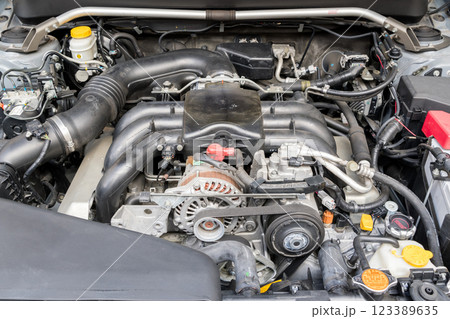 【エンジン】水平対向6気筒のエンジン 【エンジン】水平対向6気筒のエンジン 123389635