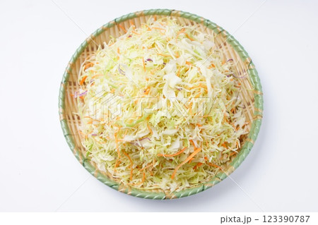 キャベツカット野菜 キャベツカット野菜 123390787