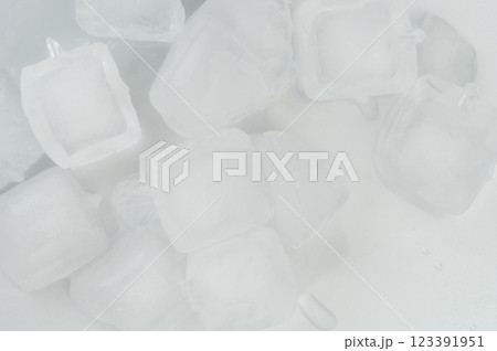 Square cubes of ice Square cubes of ice 123391951