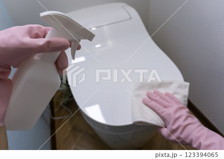 トイレ掃除 トイレ掃除 123394065